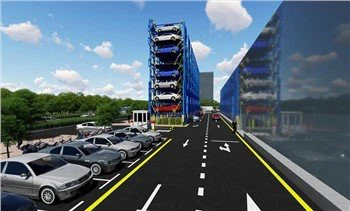 Sistem Parkir Rotary