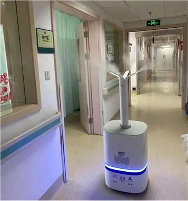 Robot Disinfeksi Cerdas Untuk Rumah Sakit