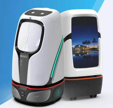 Robot Pelayan Makanan Multi Fungsional